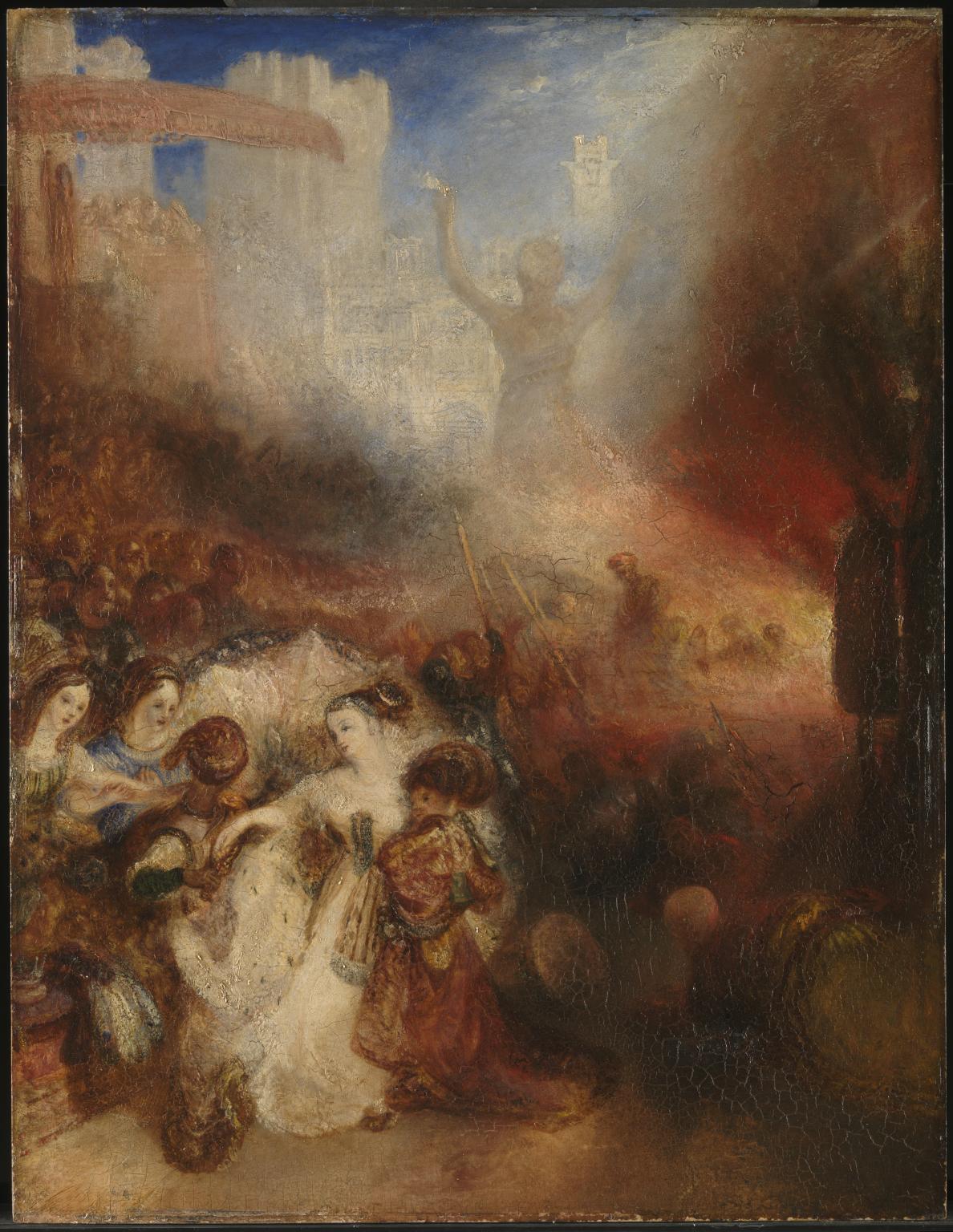 J. M. W. Turner, Shadrach, Meshach and Abednego, 1832 — Tate, London