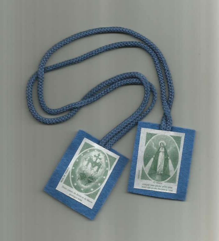 The Blue Scapular of the Immaculate Conception