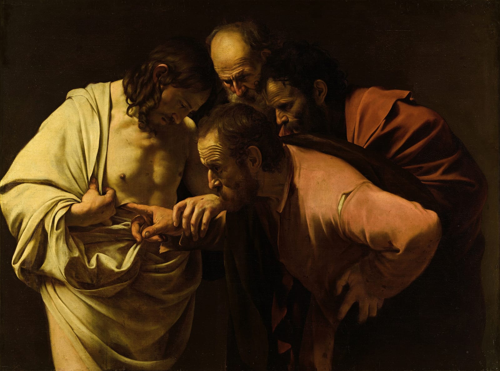 The Appearance in the Upper Room — Thomas Touches the Wounds