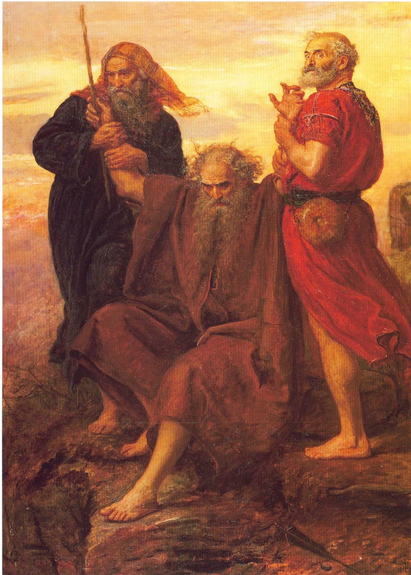 The Battle of Rephidim — Moses' Raised Hands