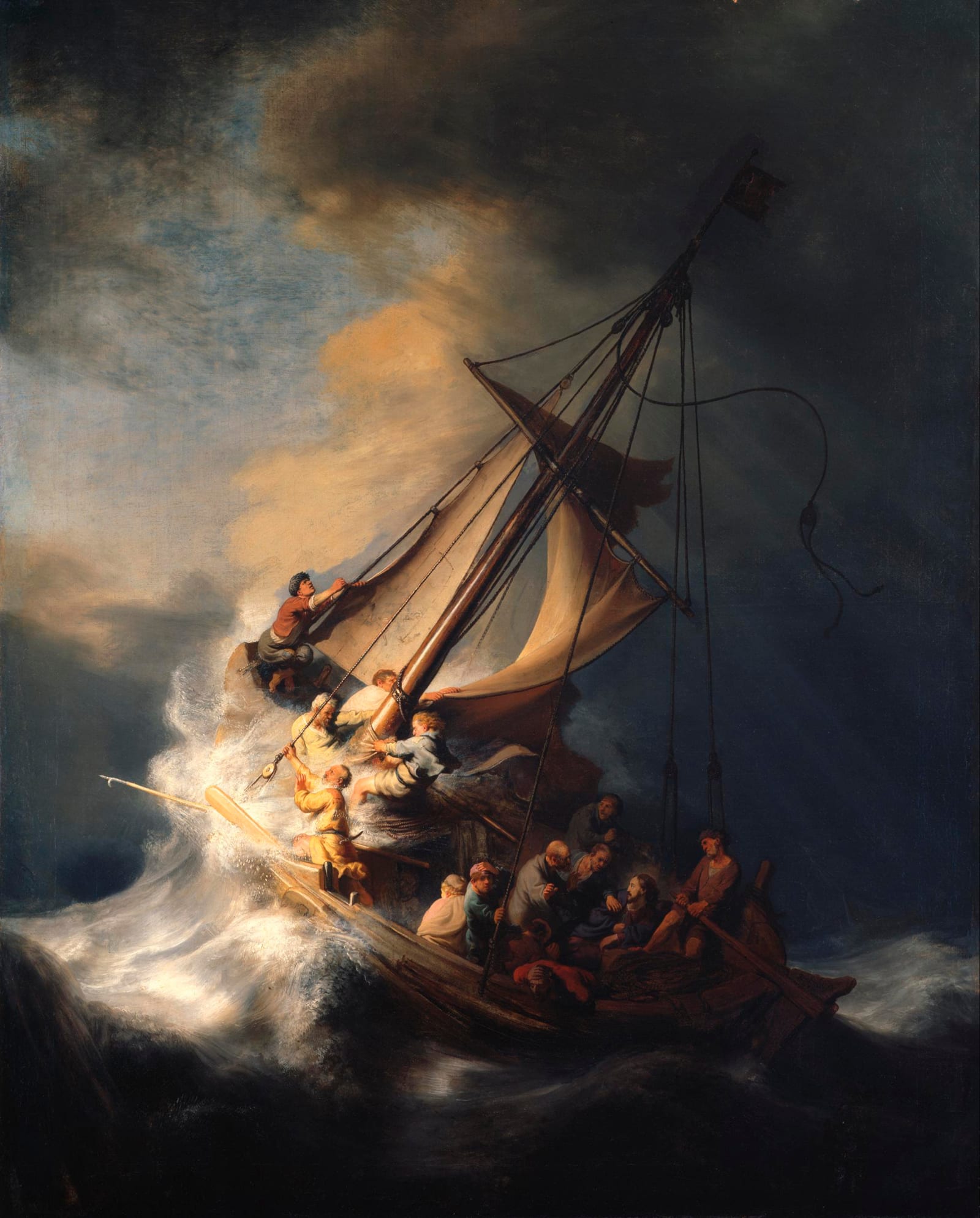 Calming of the Storm on Galilee