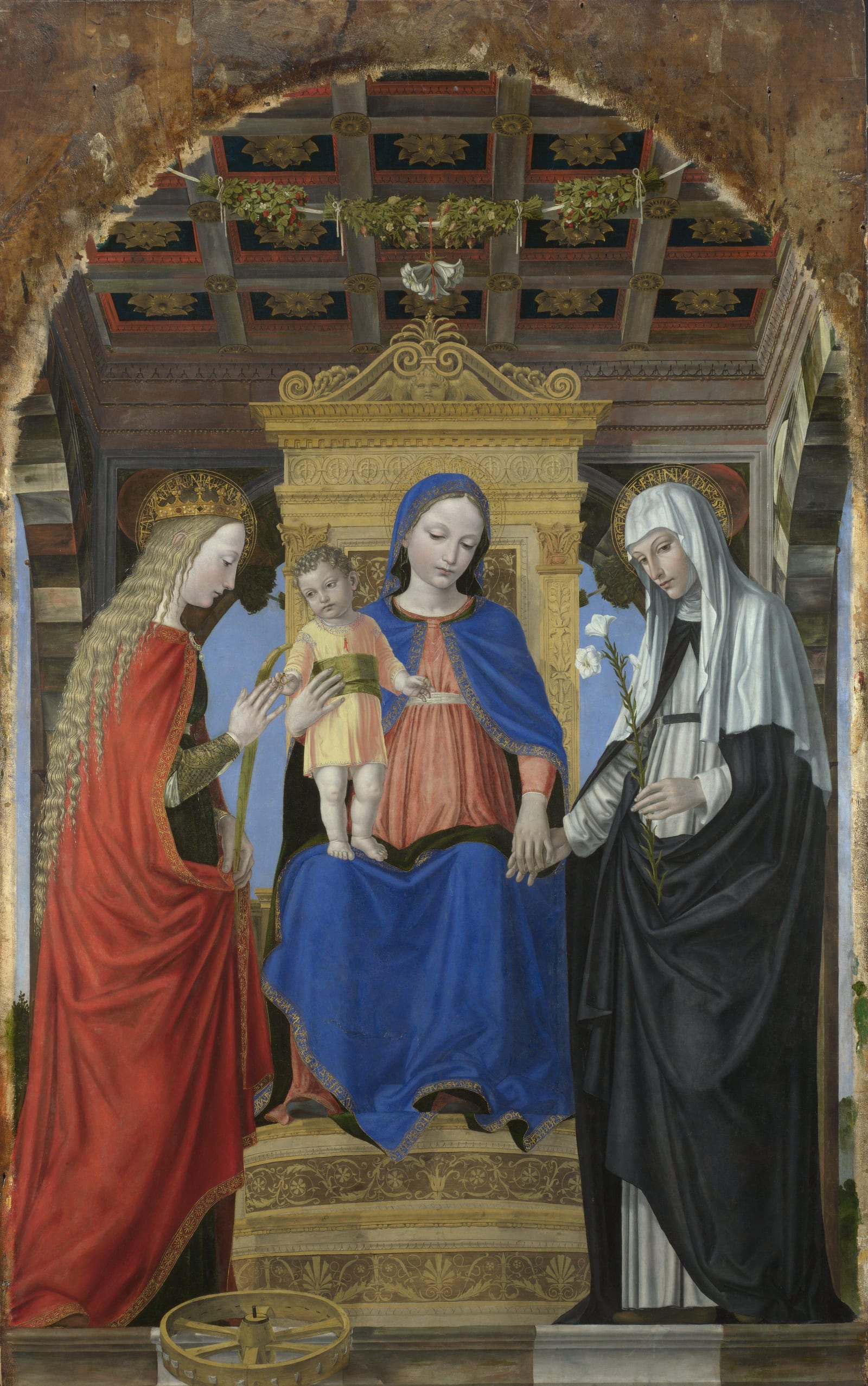 The Mystical Marriage of St. Catherine of Siena