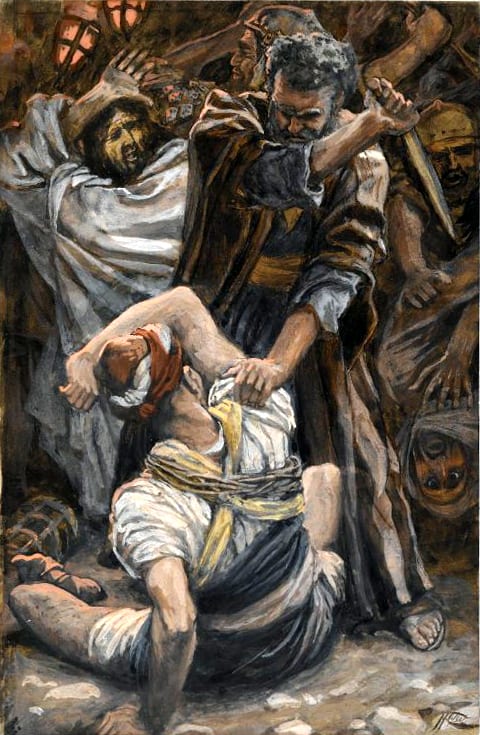 The Healing of Malchus's Ear at Gethsemane