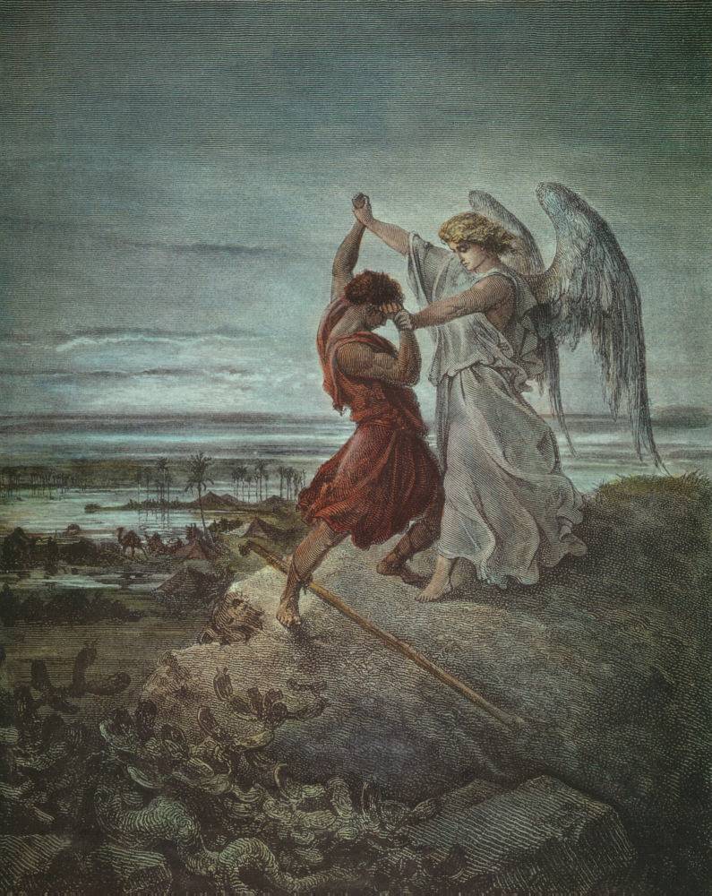 Jacob Wrestling the Angel at Peniel
