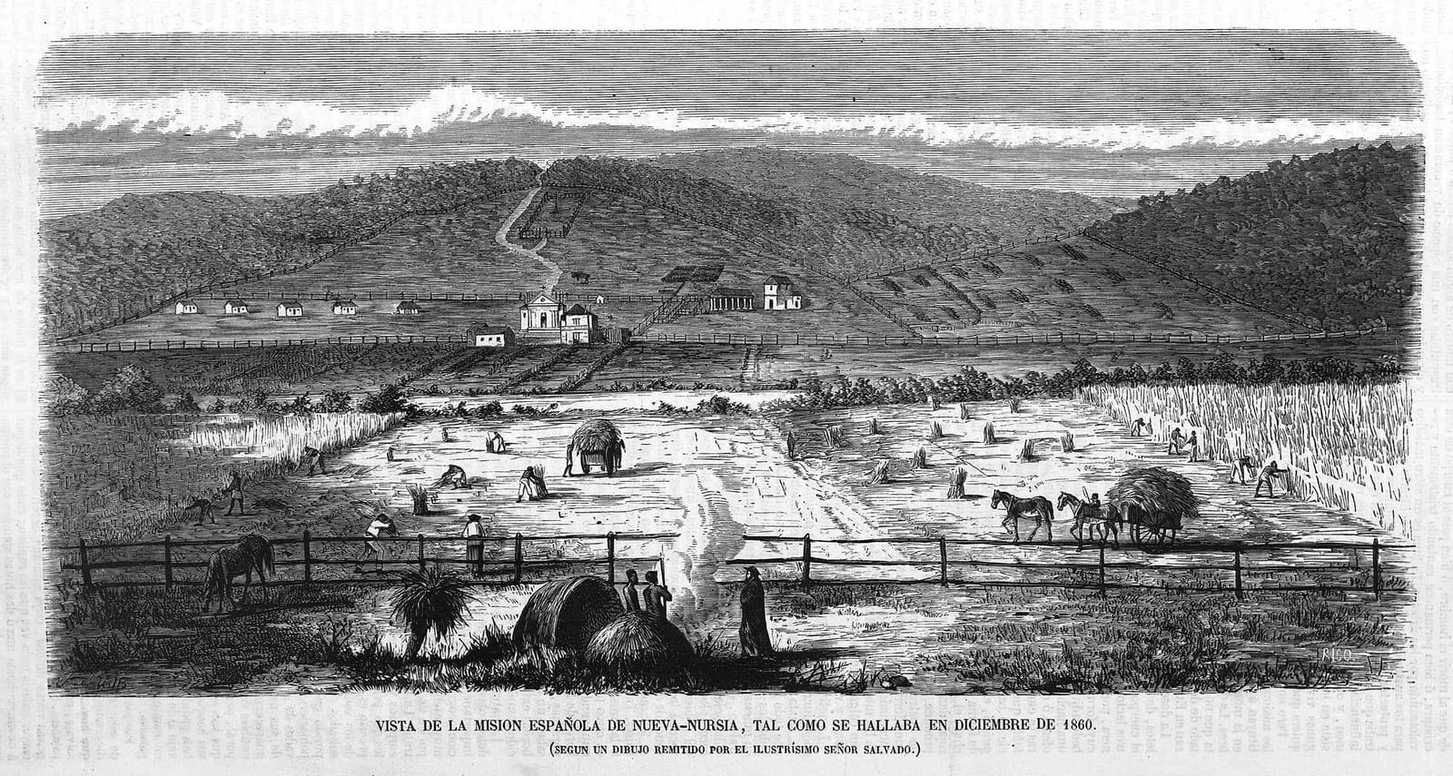 New Norcia — Our Lady of Good Counsel Against the Bushfire