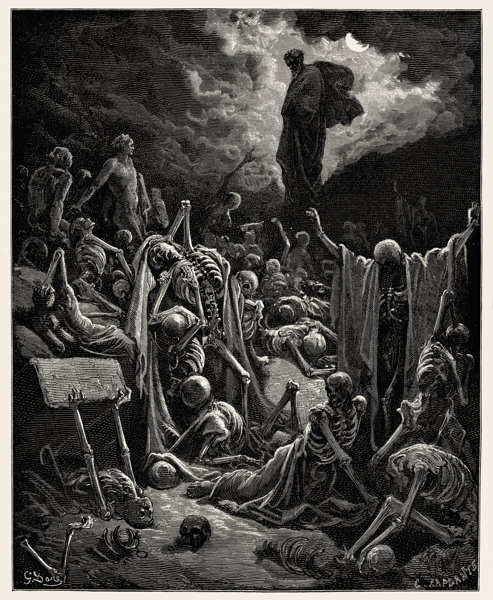 Ezekiel's Vision of the Valley of Dry Bones