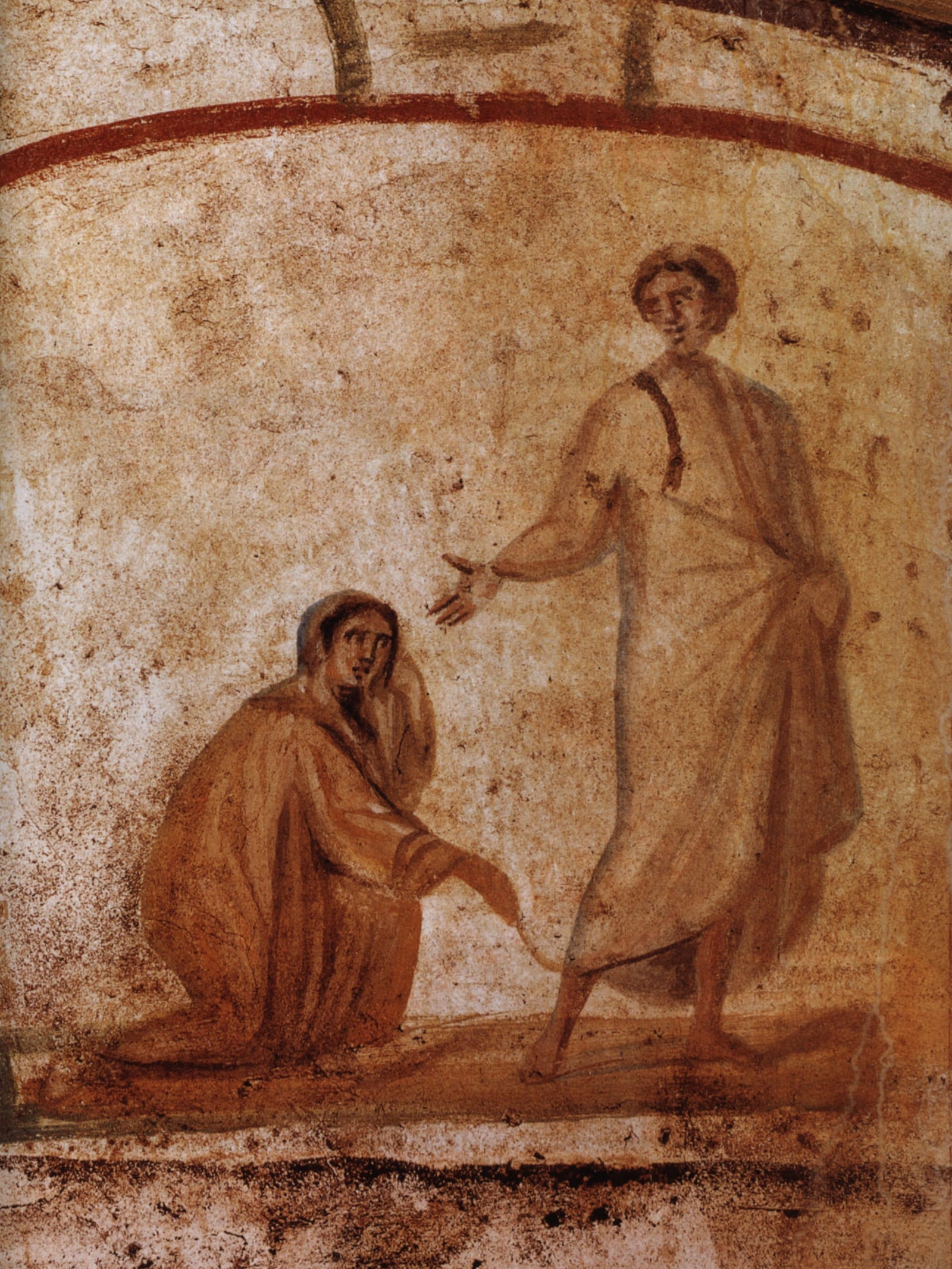 The Woman with the Hemorrhage — Healed by Touching His Cloak